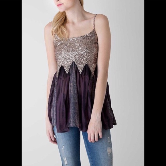 gimmicks by BKE Tops - Gimmicks by BKE sequin tank